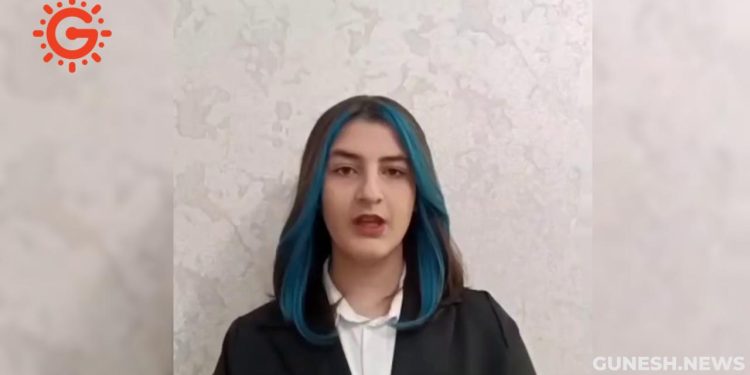 تامای اسماعیلزاده: از ملت تورک آذربایجان میخواهم صدای پدر دربندم باشند